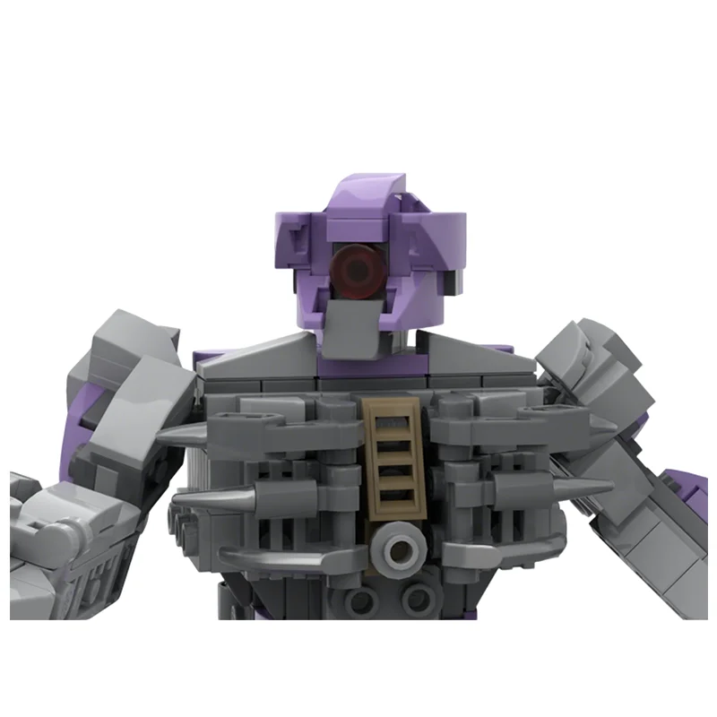 487pcs MOC Shockwave Transformers Dark The Moon Creator Model Building Toy Christmas Gift Blocks Construction Education Brick