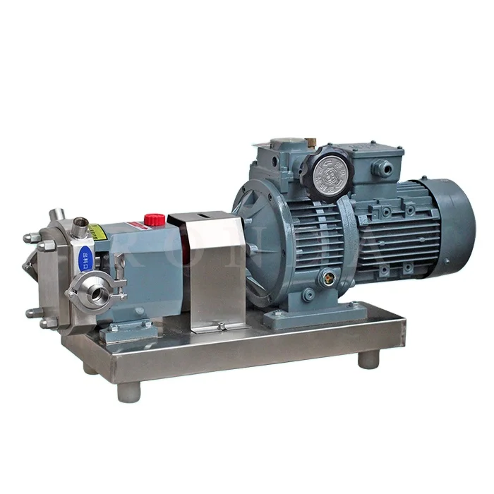 

D-3A Stainless Steel High Viscosity Rotor Sanitary Pump Hot Chocolate Pump