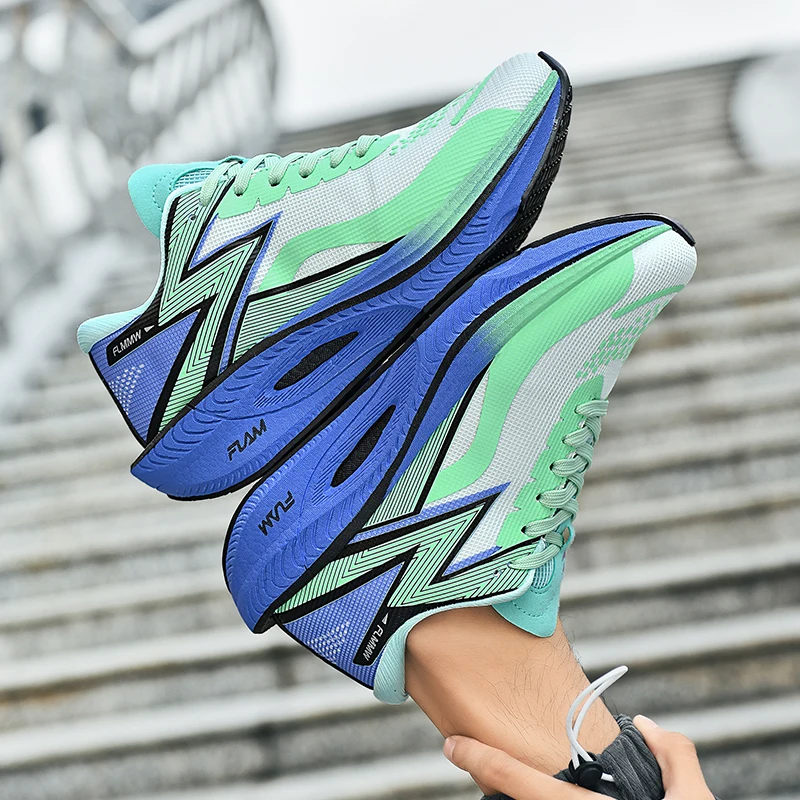 أحذية الجري الرياضية العصرية لعام 2025، أحذية مشي خارجية مريحة وخفيفة الوزن ونعل الفشار للرجال والنساء #4