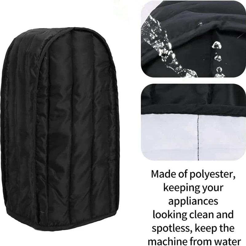 X17A 2025 NEW-2X غطاء غبار الخلاط، خلاط حامل أو غطاء جهاز صانع القهوة، غطاء خلاط مقاوم للبقع للمطبخ (