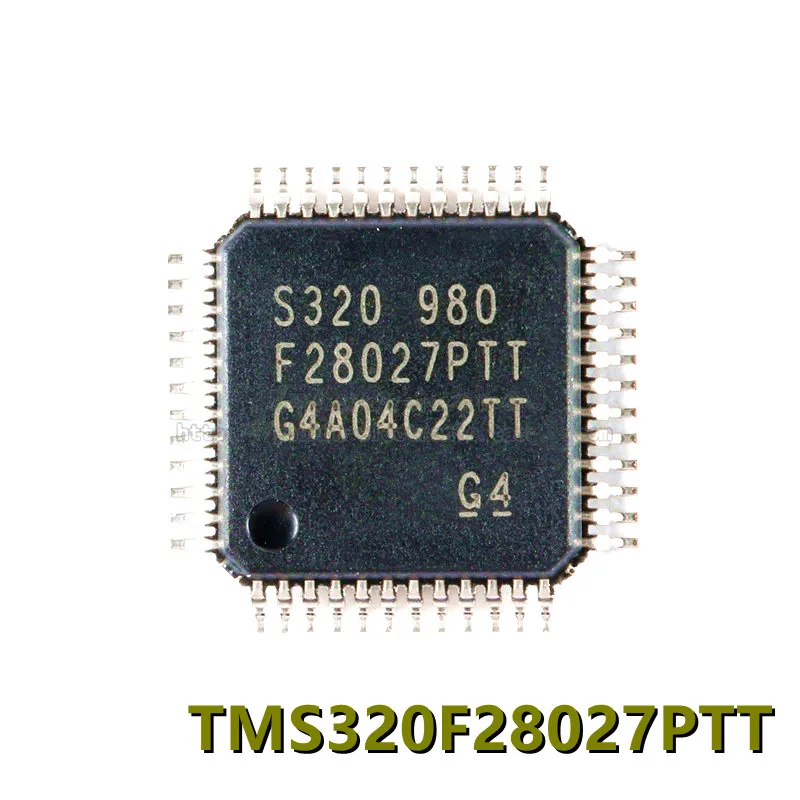 TMS320F28027PTT (5pieces) C2000 Piccolo 32Bit Fixed-Point DSP Microcontroller MCU 60MHz 64KB Flash 48-LQFP SMD Original In Stock
