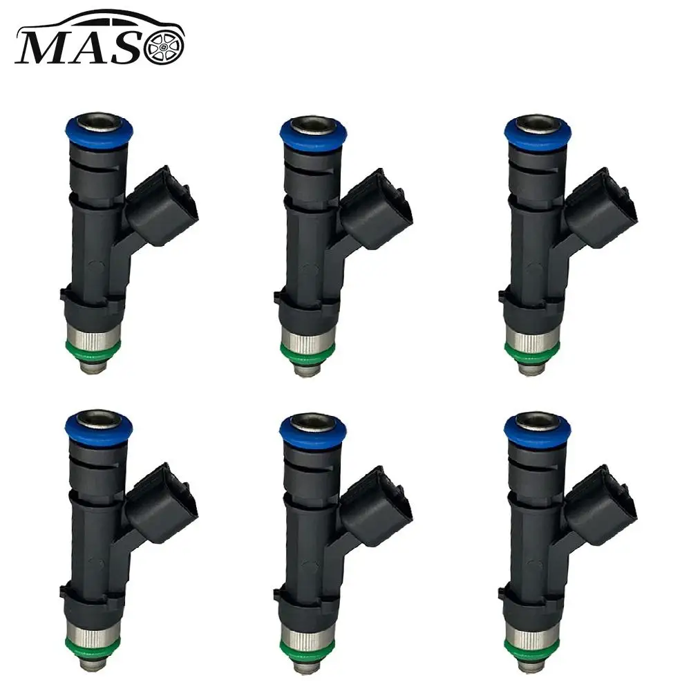 

6Pcs Fuel Injectors Nozzle 0280158020, 812-12145 for Jeep Grand Cherokee Commander Liberty, Dodge Ram 1500 Dakota Durango Nitro