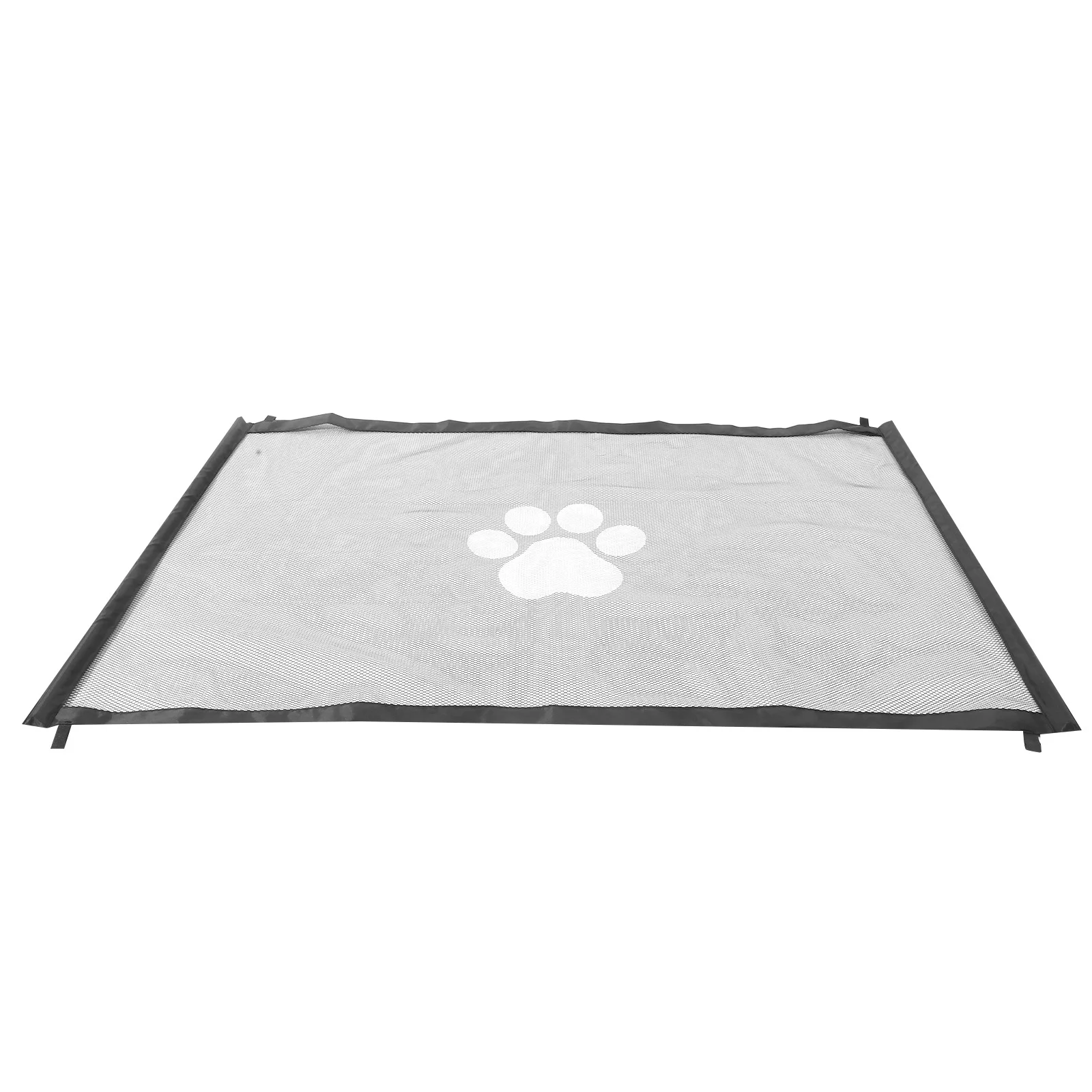 

Portable Pet Isolation Gate Foldable Breathable Mesh Dog Door Indoor Outdoor Safety Barrier Small Dog Cat Gate Easy Install Car