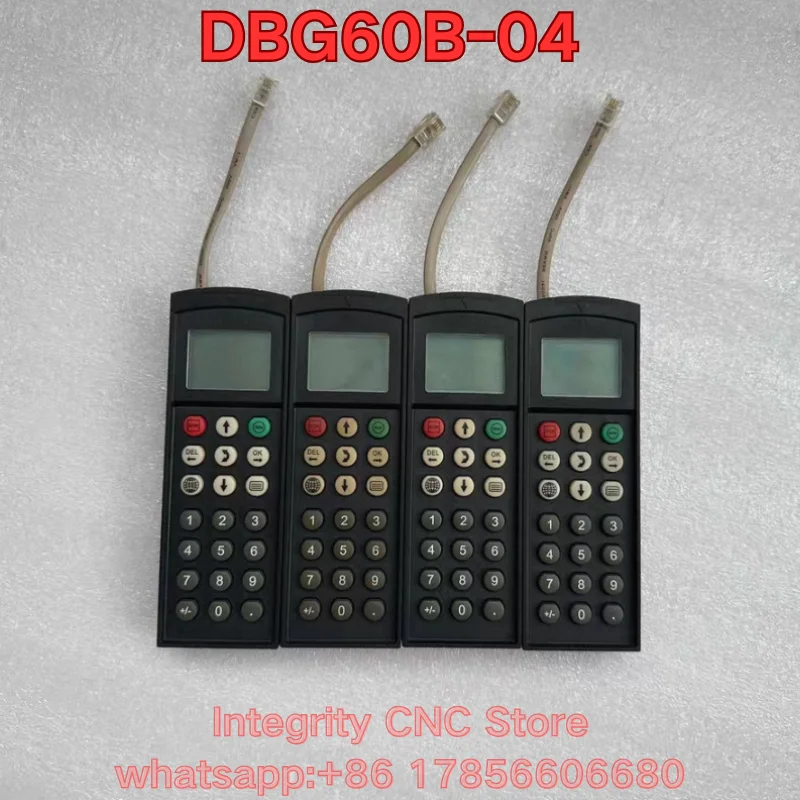 Second-hand DBG60B-04 inverter operation panel function test is normal