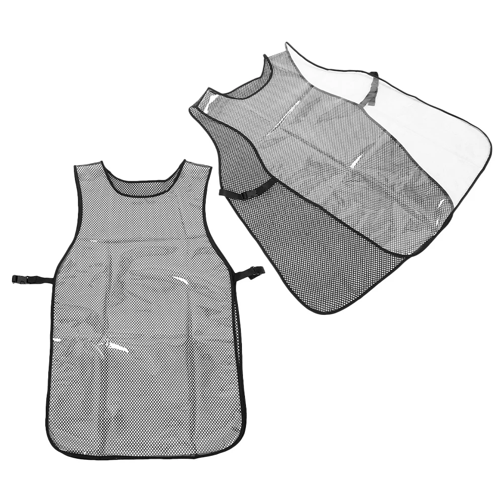 

2 шт. водонепроницаемые маслостойкие фартуки из ТПУ, прочный парикмахерский рабочий фартук, аксессуары для салона, парикмахерские фартуки