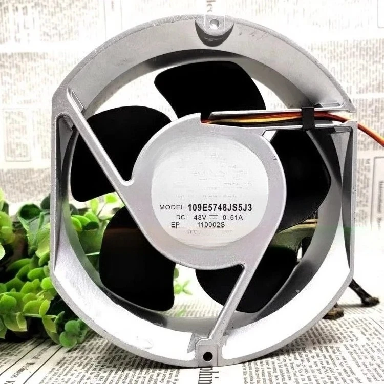 

High Speed Cooling Fan Dual Ball Vent Fan For Server Cabinet Industrial Power Equipment ws004