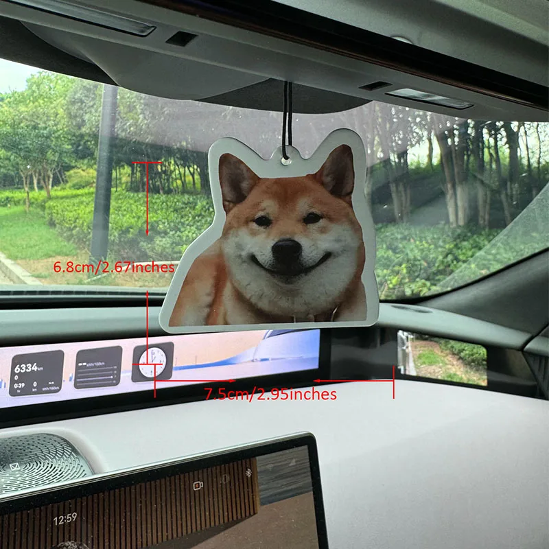 Schattige lachende Shiba Inu, - Perfume Fragrance Emoji recensie en prijs