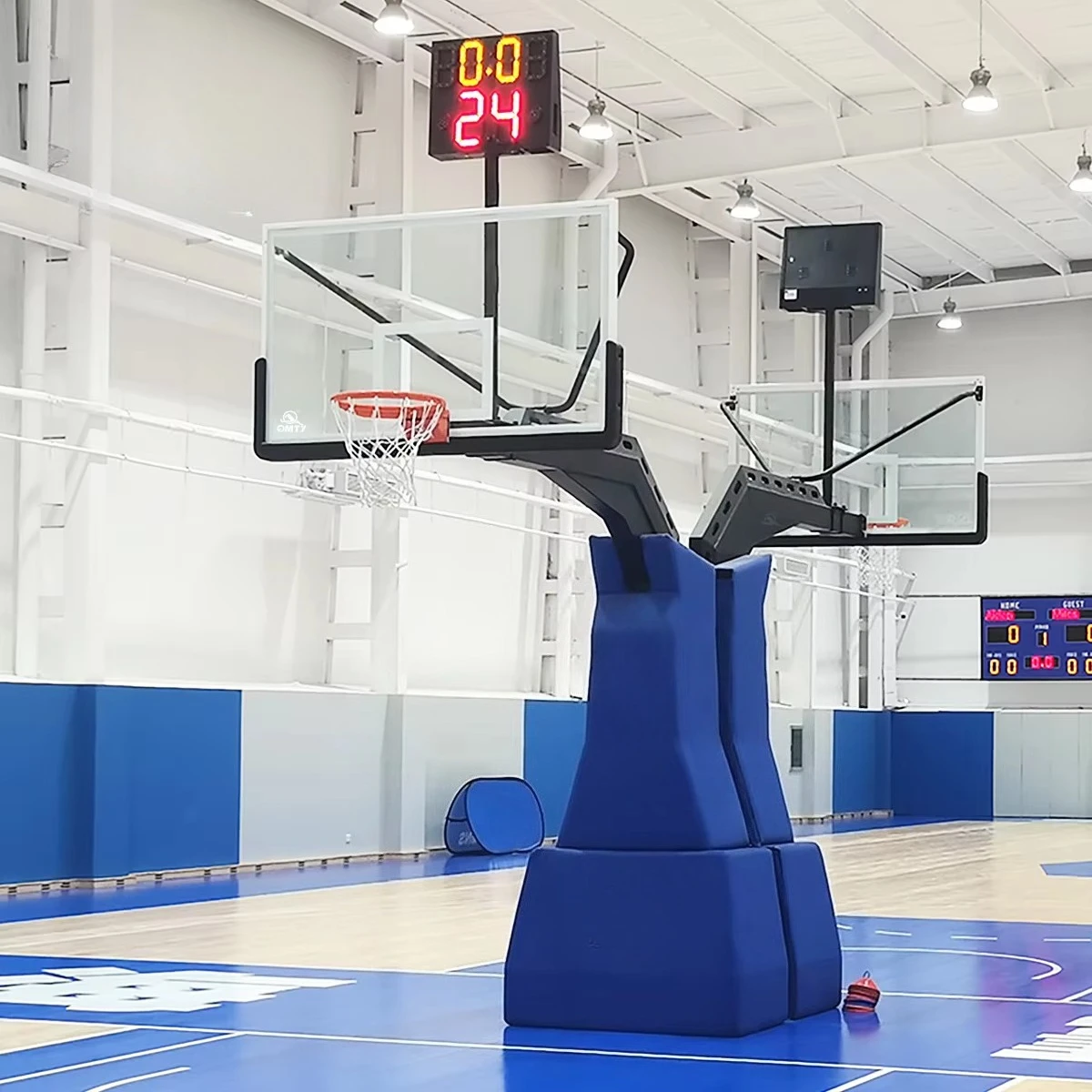 FIBA Approved Professional Basketball Equipment Pro Level Inground Basketball Hoops 72inch Height Non-adjustable