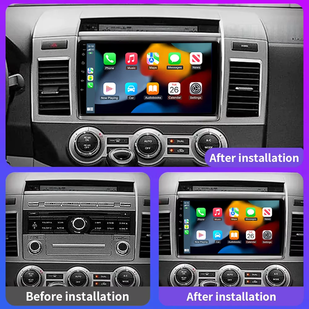 2din  Android Carplay Auto 2K Screen Car Radio Multimedia Player for Mazda 8 MPV LY 2006 -2016 DSP  Autoradio Stereo Head Unit