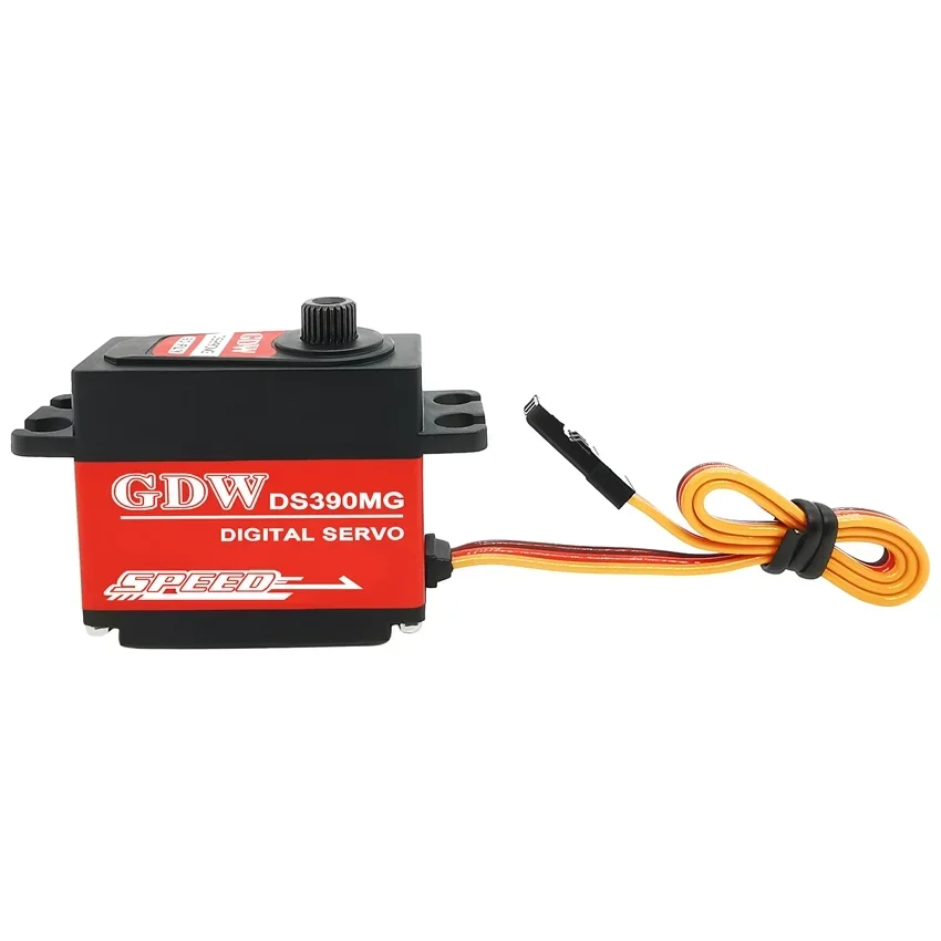 GDW DS390MG 9.0KG 8.4V Metal Gear Micro Mini Digital Servo High Speed Angle 120 dla 500 Helicopter Fix-wing RC Auto Robot Arm