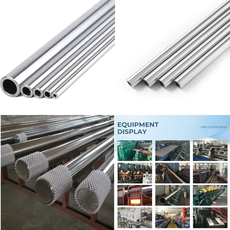 E355 Hard Chrome Plated Hollow Tube Carbon Steel Linear Motion Guide for Machinery