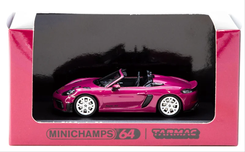 

MINICHAMPS x Tarmac Works 1/64 Spyder RS Diecast Model Car