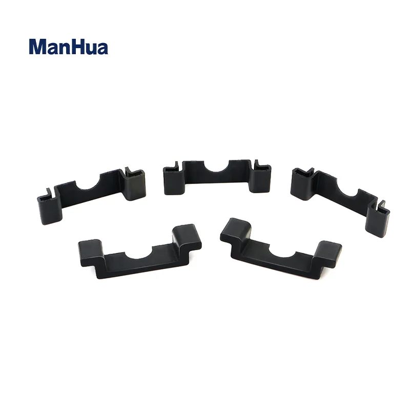ManHua 100 Piezas NS35-HT Protector de Riel DIN Resistente a Cortes, 7.5 mm de Grosor, Negro, Tapa Protectora para Bloque de Terminales NS 35