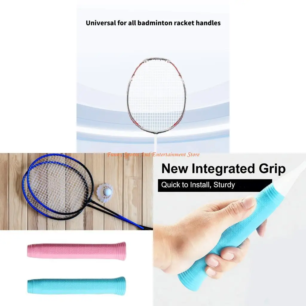 

C4DE Badminton Racket Handle Cover Antislip Racket Handle Grip Cover Tennis Racquet