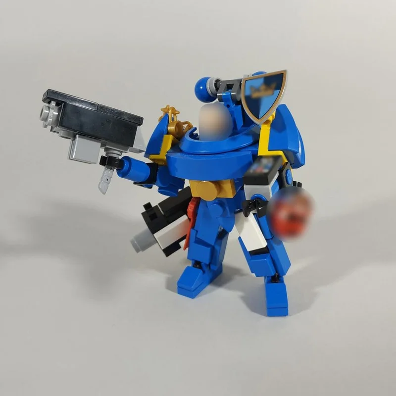 Beliebte Spiele 40K Modell Gebäude Moc Ziegel Hammer Schlacht Mech Sammlung Technologie Blöcke Geschenk Modulare Weihnachten Spielzeug DIY Sets