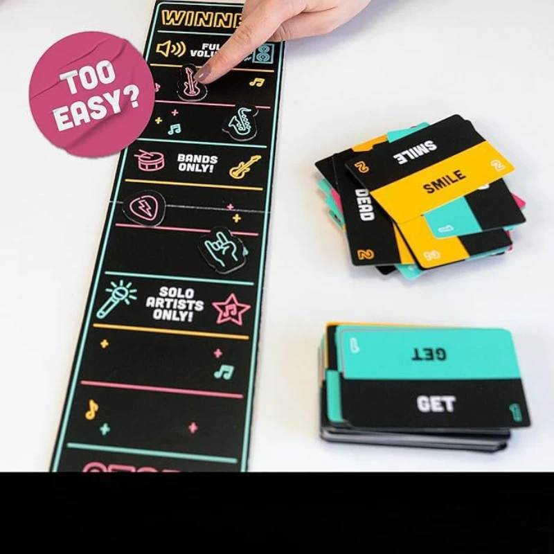 Game Collection Cards Cross Border New Product Lucky Egg Exciting Grab The Mic Board Game Featuring Bad Singers Hobby