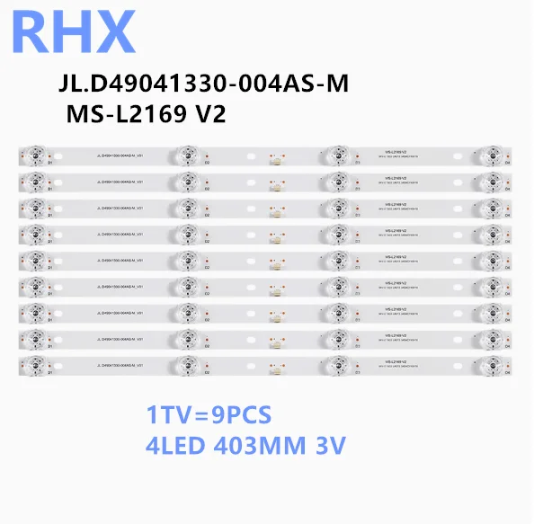 

Подходит для световой ленты LED50HD520 MS-L2169 V2 HY-U490A2 320498820 4LED 403MM 3V 100%НОВЫЙ