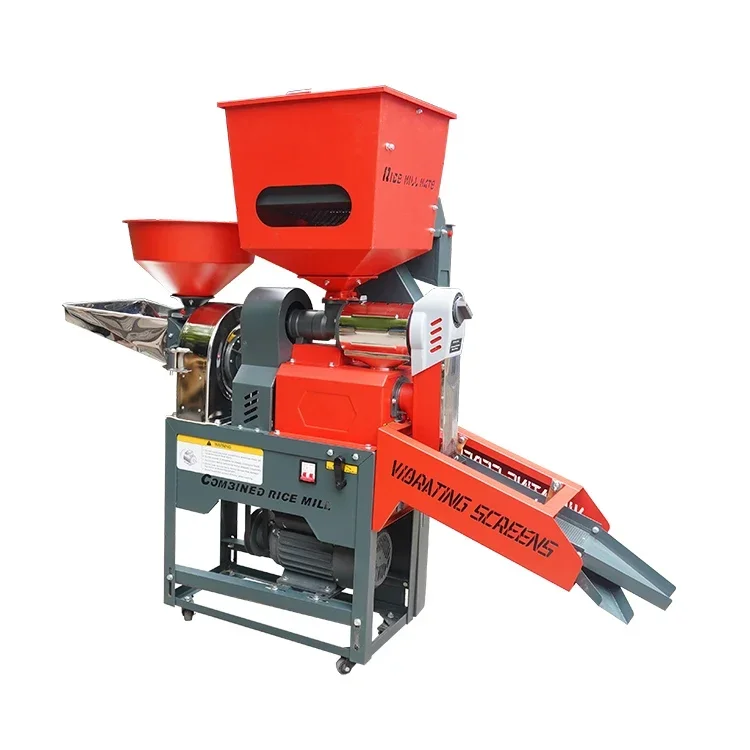 Factory Direct Paddy Rice Dehusking Machine Sheller Mill With Broken Separator Lab Grain Processing Milling Equipment