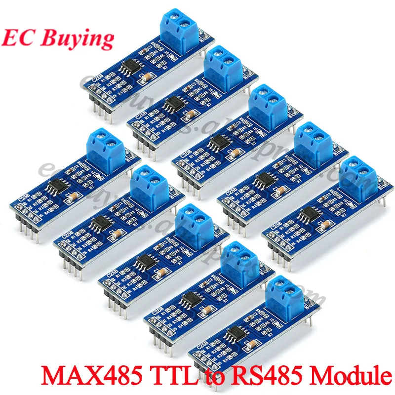 10Pcs/1pc MAX485 Module RS-485 TTL Turn To RS485 MAX485CSA Converter Module For Arduino Microcontroller MCU Development