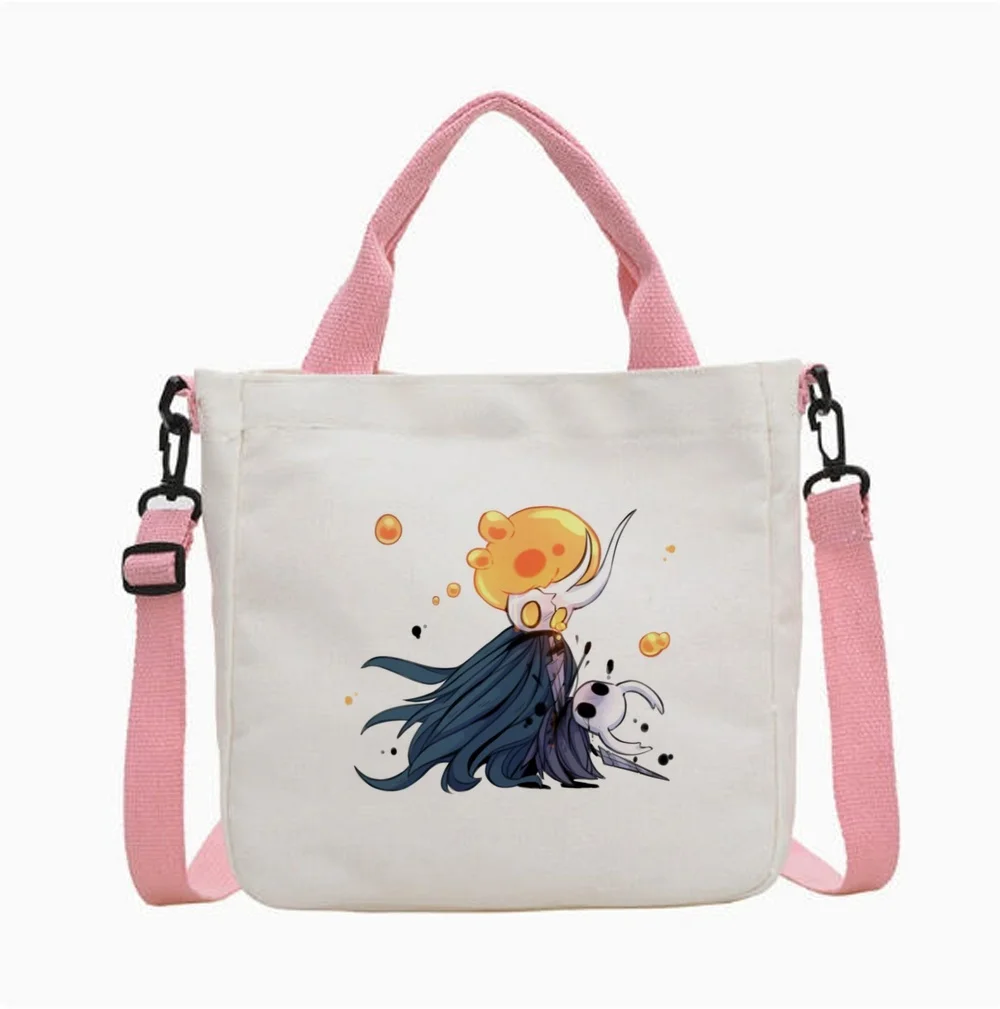 Hollow Knight tote bag foldable shoulder  bolsas de tela grocery einkaufstasche woman
