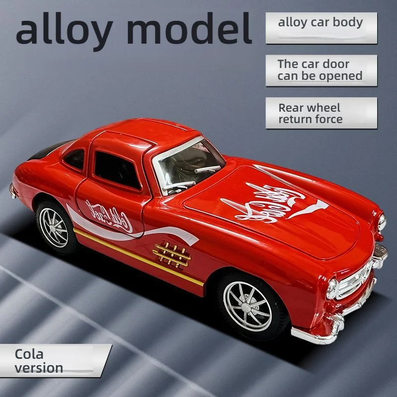 1/36 Scale Diecast Metal Pull Back Action Drives Car Forward Car Model Toy for Gift/Kids