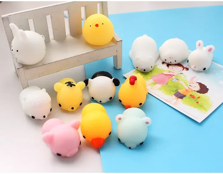 Squishy Toy Cute Animal Antistress Ball Squeeze Mochi Rising Toys Abreact Soft Sticky Squishi Stress Relief Toys Funny Gift