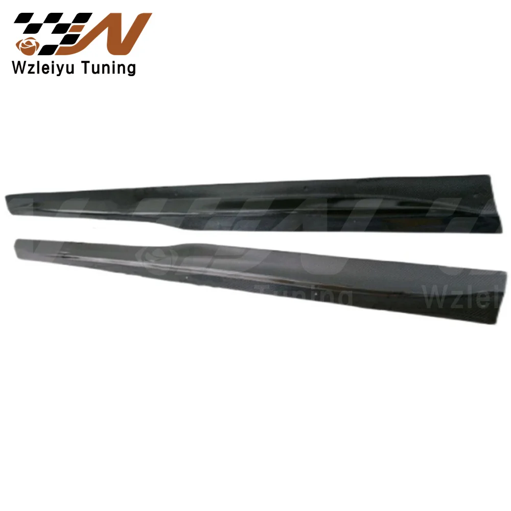 PS Style Carbon Fiber Side Skirts Fit For BMW F82 F80 M3 M4 High Quality Fitment