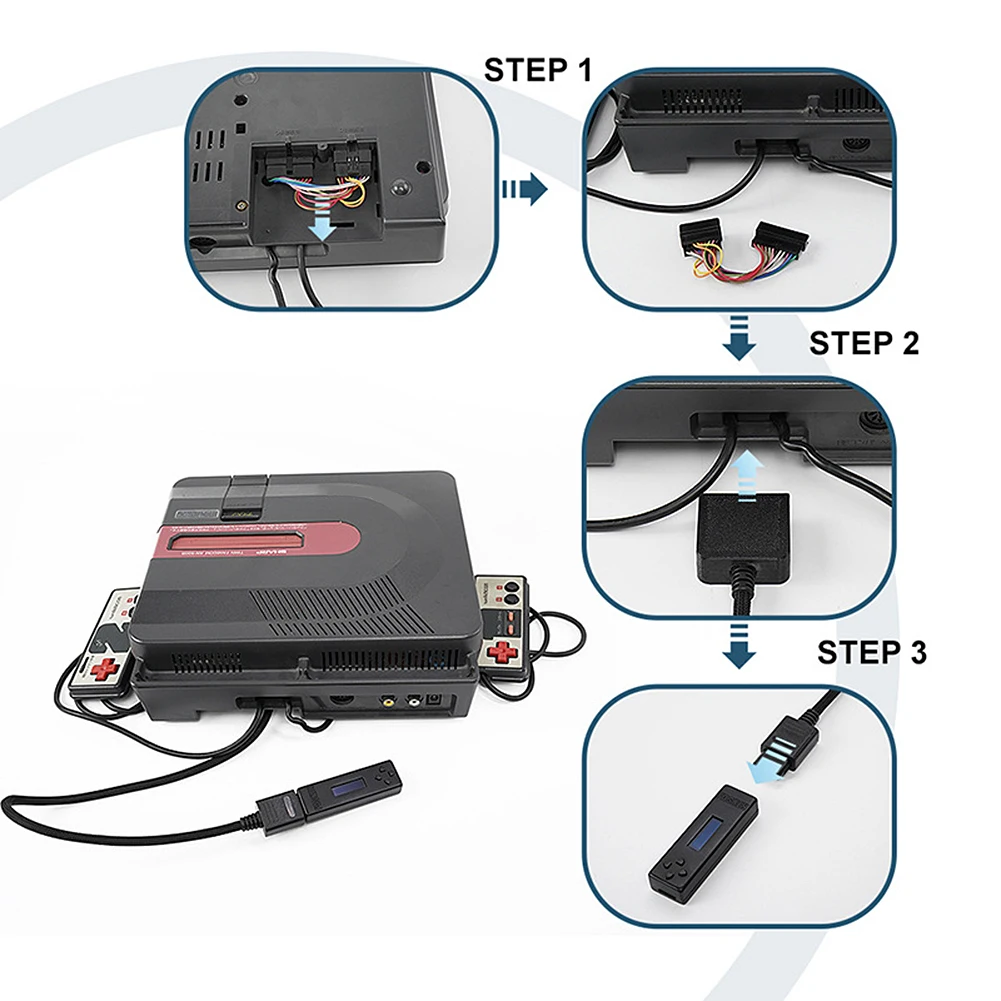 FDSKey Famicom Disk System Drive Emulator Game Reader Adapter Hot-Swapping for Sharp Twin Famicom AN-505-RO/AN-505-BK/AN-505B