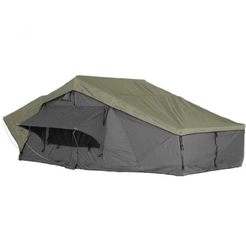 Hard-shell roof tents for quick installation of all types of vehicles