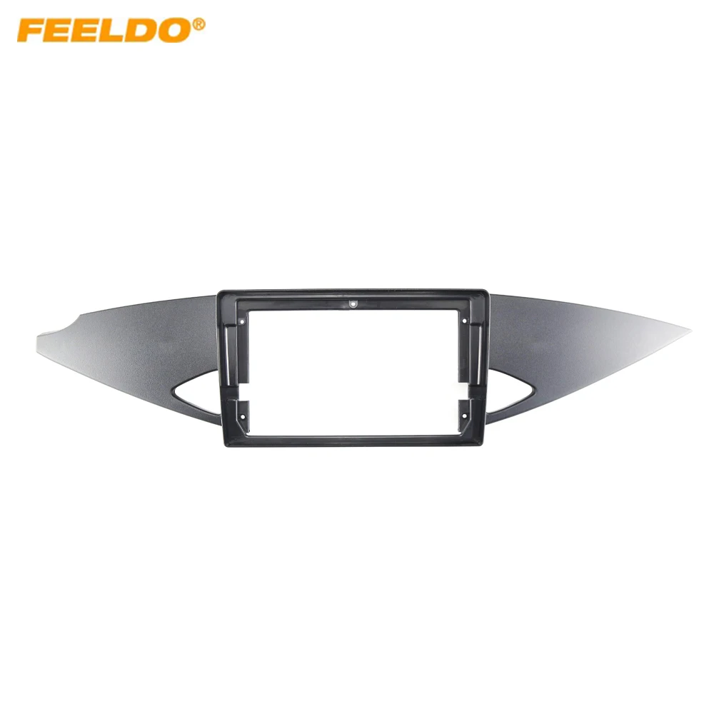 

Автомобильный 9-дюймовый большой экран 2DIN, комплект рамы панели приборной панели, аудиоадаптер рамки для Mitsubishi Zinger 2005-2015 (LHD)