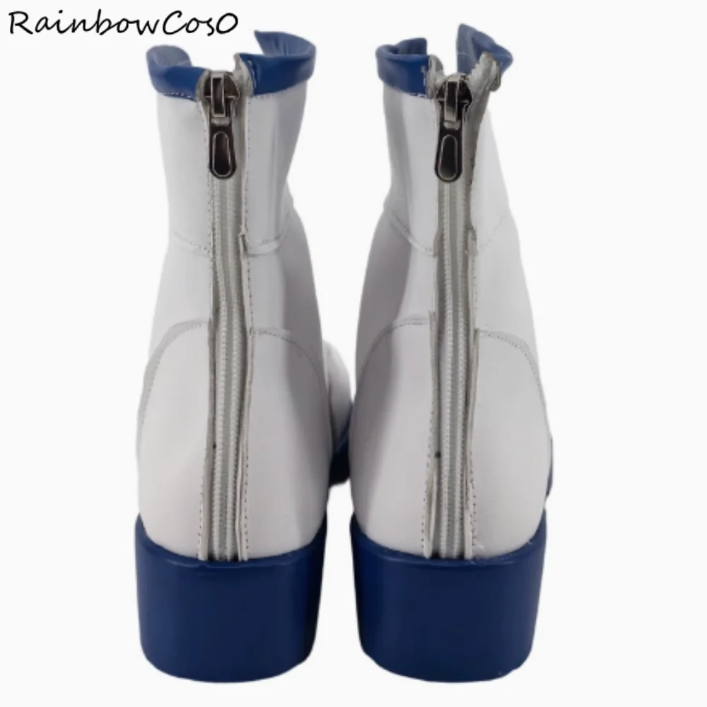 Takamachi Nanoha 마법 소녀 리리컬 나노하 코스프레 신발 부츠 게임 애니메이션 할로윈 크리스마스 RainbowCos0 W4871