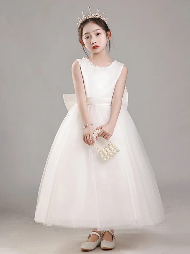 YZYmanualroom High end children's dress, princess dress, girl host cello performance costume / Custom Made