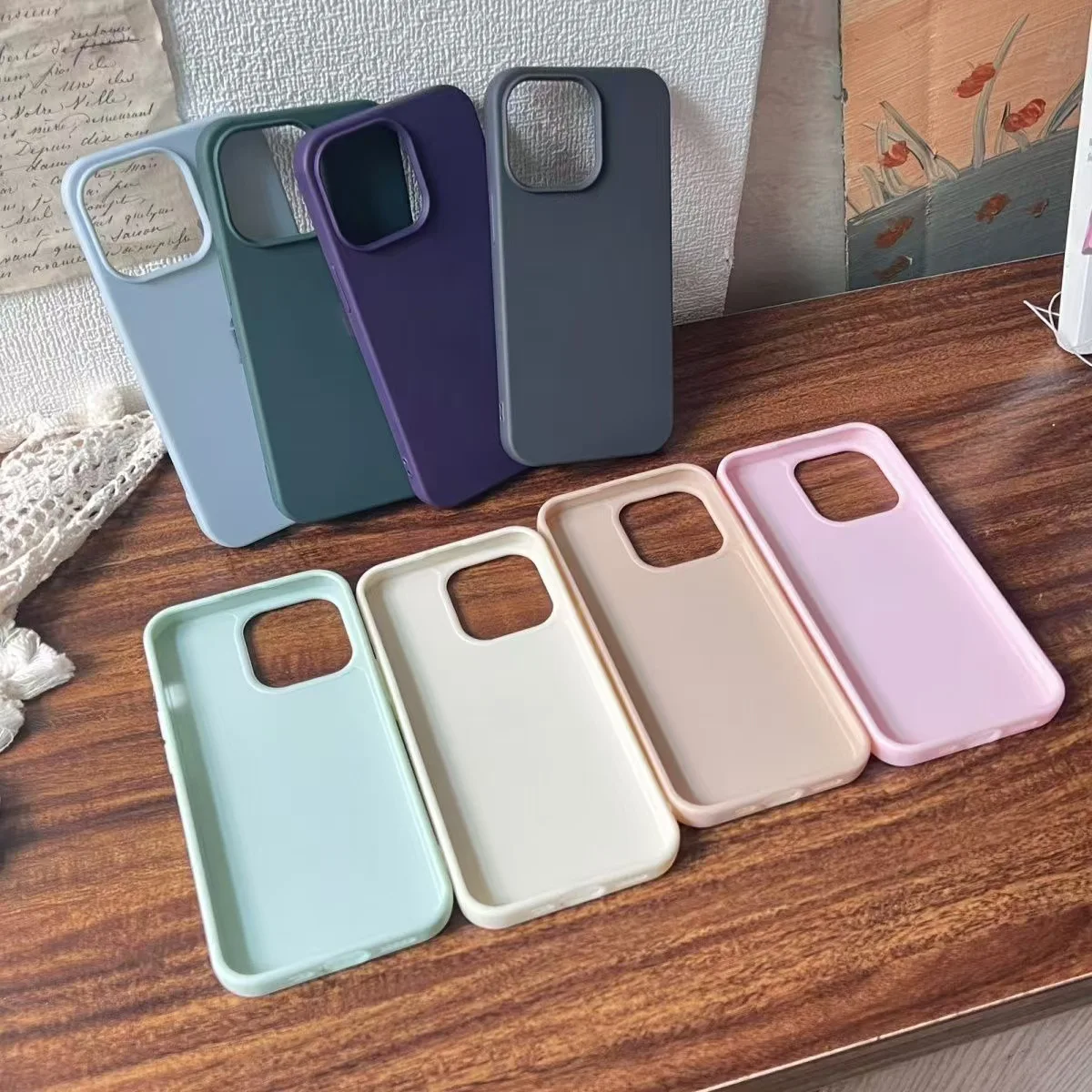 Personalized Silicone TPU Case For Iphone 15 16 pro max 14 13 Pro Max 12 Mini 11 kafr letters Luxury Covers