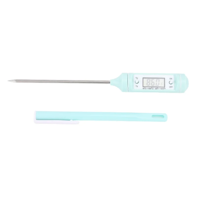 Baby Bottle Thermometer Electronic Water Thermometer Immediate Read Milk Thermometer With Long Probe For Home Travel