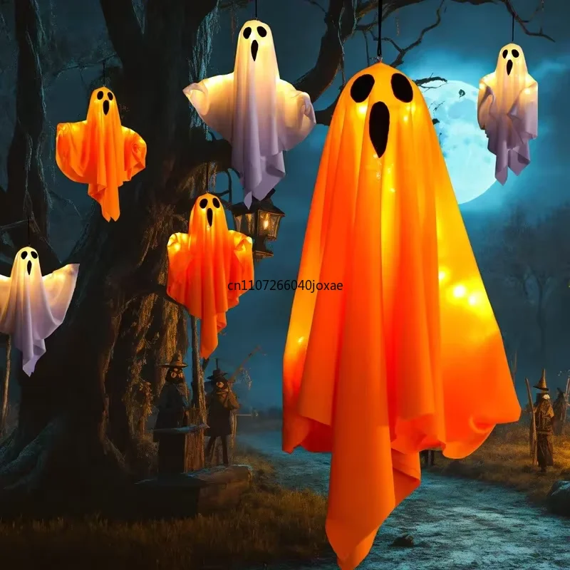 شبح أبيض مضيء لعيد الهالوين، أ - مراجعة Lighting Decor House وسعره