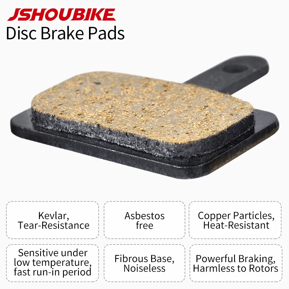 10/ 20 pairs JSHOUBIKE Disc Brake Pads Resin&Semi-metal For JETTA DA6,ATX710,JAK-5,B777,M188,YE113/600 Magura MT2/MT4 Bike Part