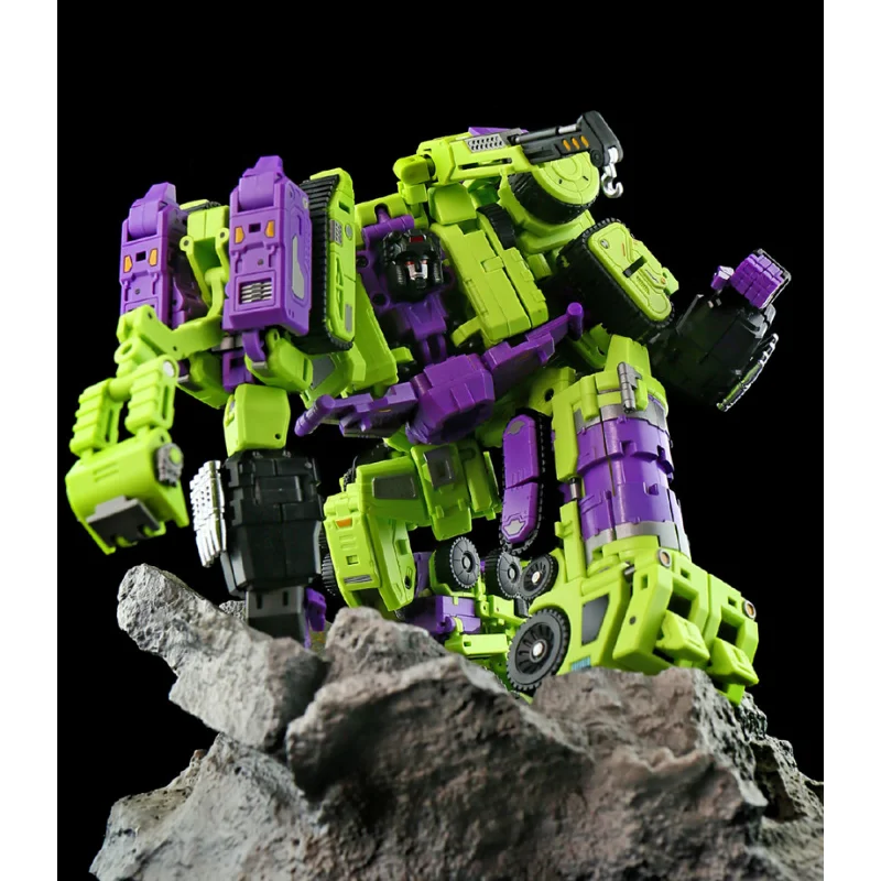 NEW MICRO COSMOS Transformation MC02 MC-02 Devastator RIKI-OH Scrapper Hook Mixmaster DW Cartoon Action Figure In stock