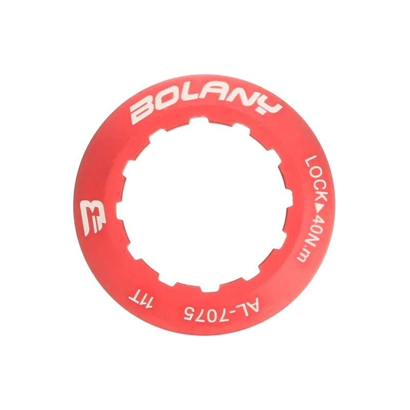 Bolany Aluminum Alloy 11T Multicolor Cassette Cover Bicycle Cycling Fixing Bolt Screw Freewheel Cover Bicycle Parts