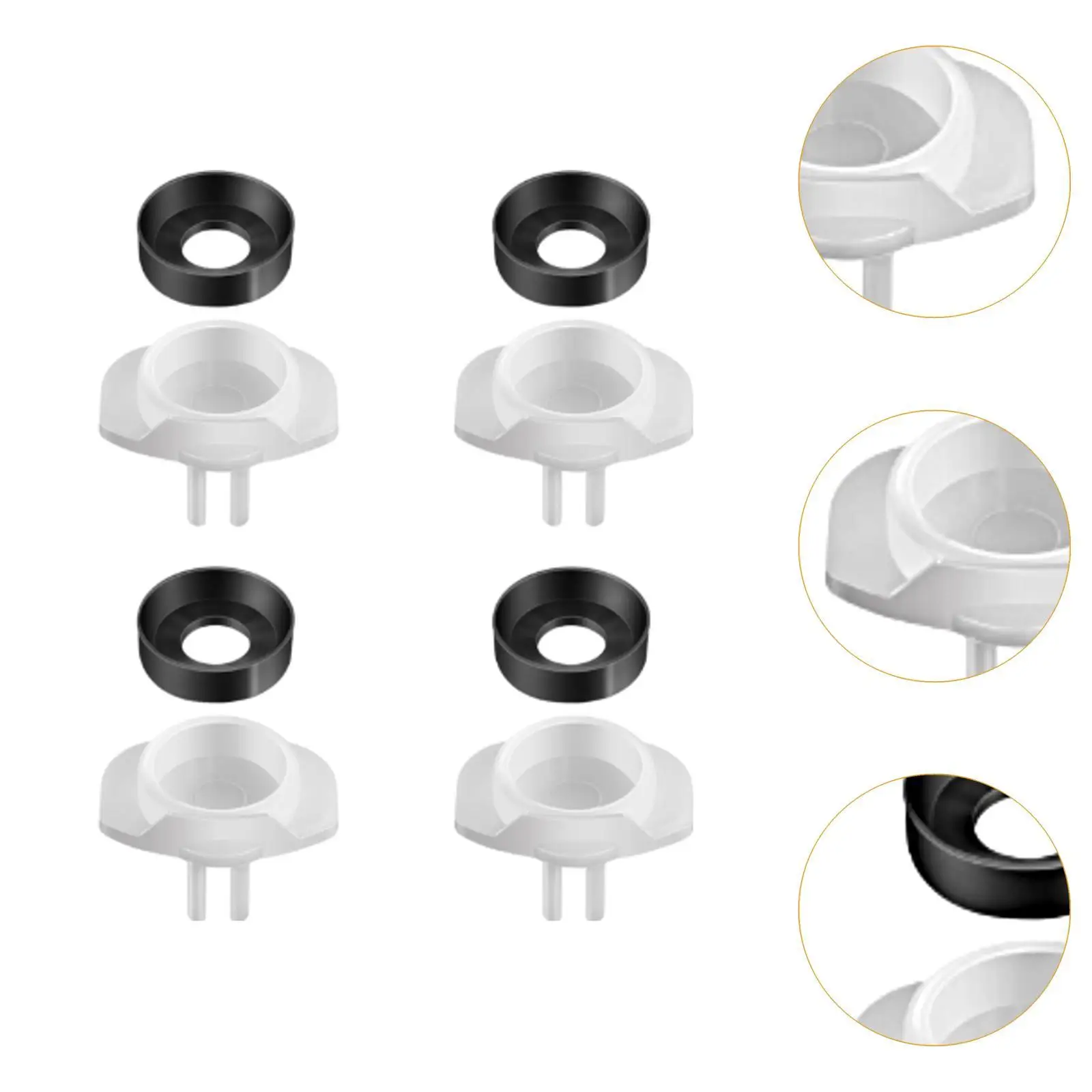 Cup Seal and Diverter Gate Triple Bathtub Faucet Resistant Sturdy Practical Diverter Valve for Kitchen Bathtub Home