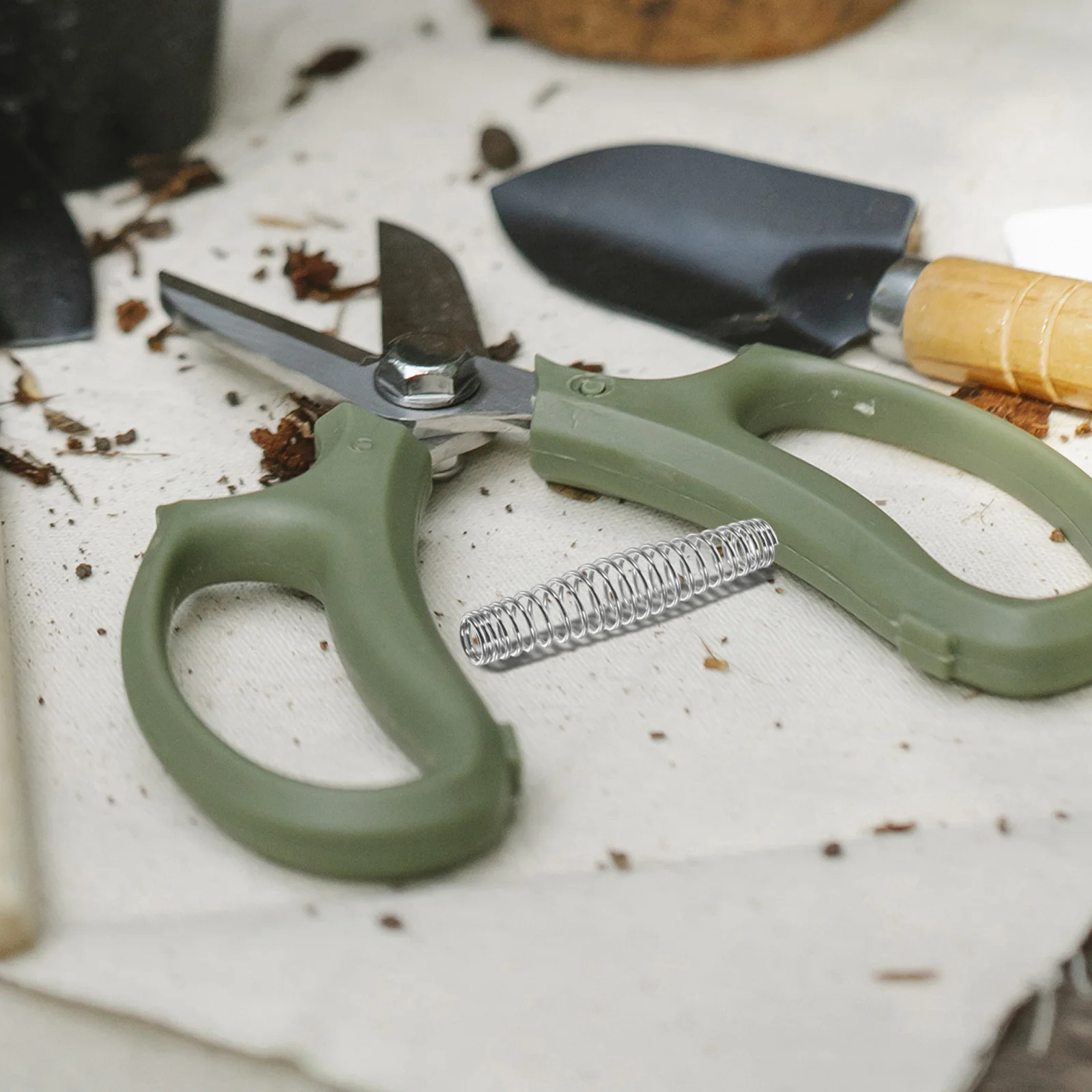 12 Pcs Pruners Shear Spring Stainless Steel Garden Clippers Springs Trimming Part Hand Pruner Replacement Precision