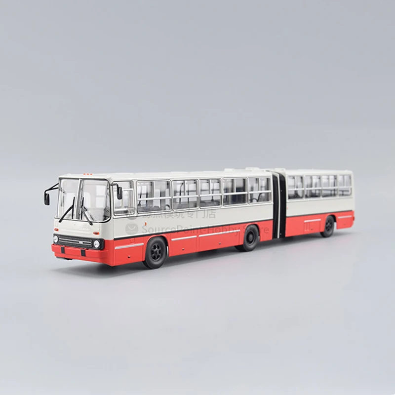 

1:43 Scale Diecast Alloy Hungary IKARUS-280 Articulated Bus Toys Cars Model 900551 Classics Adult Souvenir Gifts Static Display
