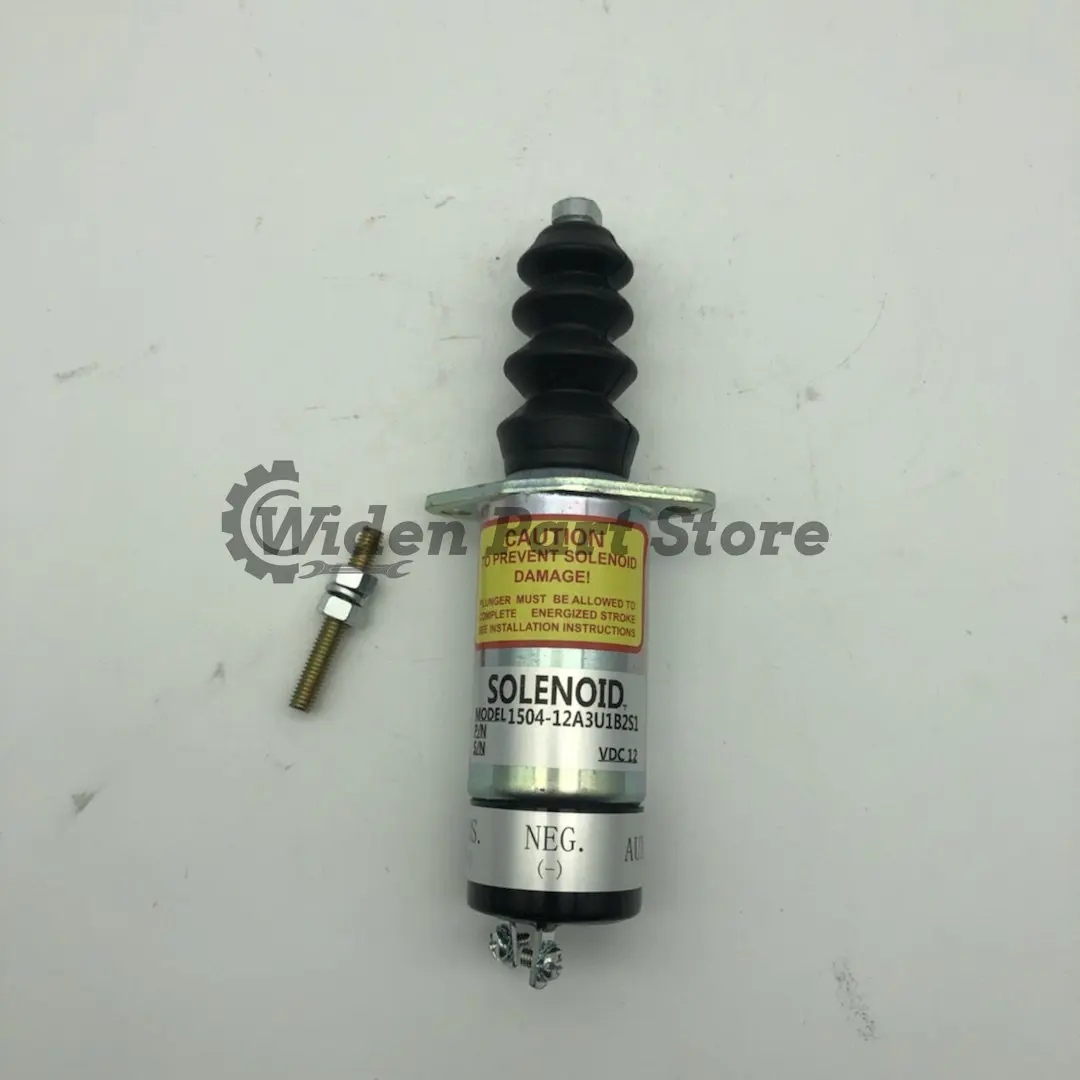 AM108771 AM108772 AM108771-RP 1504-12A3U1B2S1 D610-A3V12 Stop Solenoid 12V for Trombetta John Deere 430