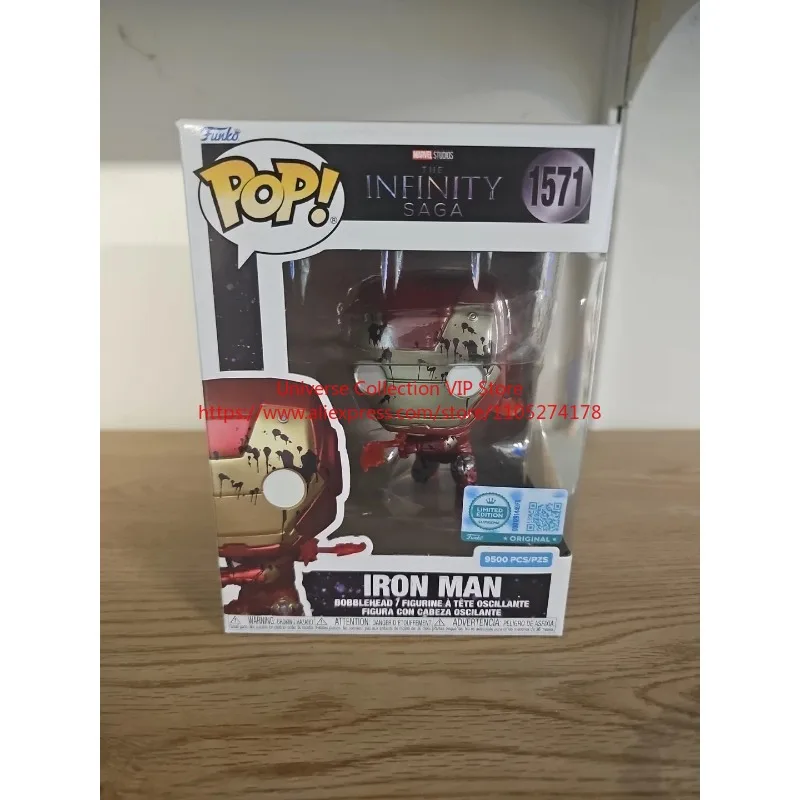 Funko Pop Supreme LE Marvel Iron Man 1571, juguete coleccionable exclusivo de Entertainment Earth, regalo para coleccionistas de Marvel