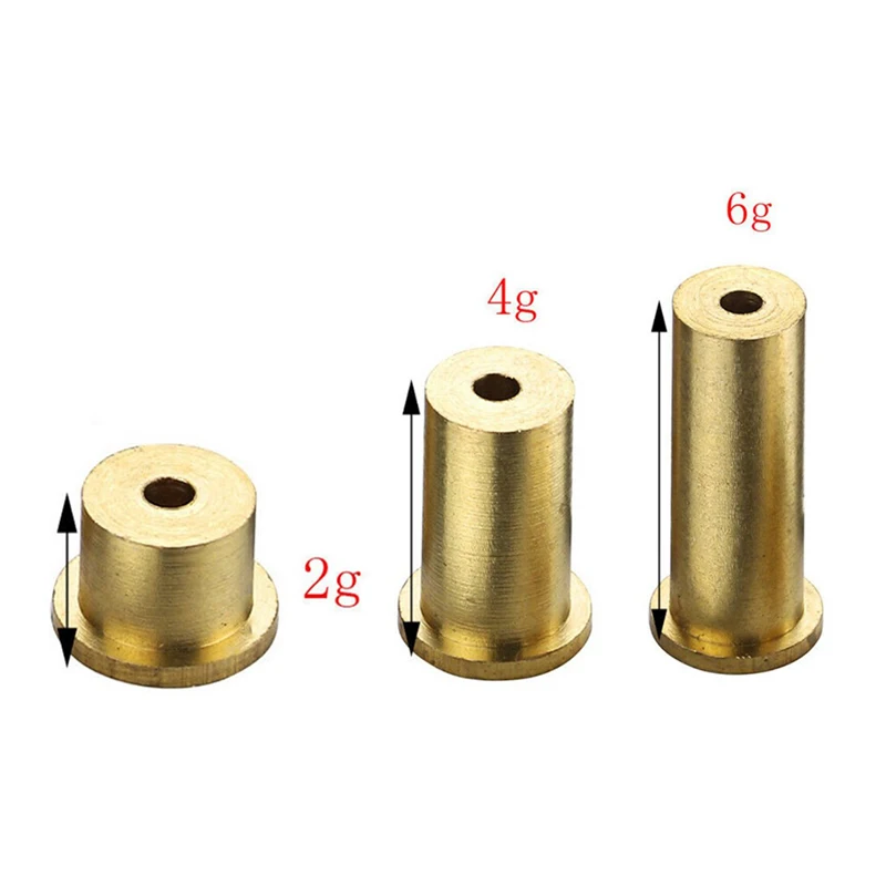 1Pc Golf Club Brass Shaft Tip Swing Weights For Steel Iron Shafts Steel Wood Shafts Golf Accessories Parts