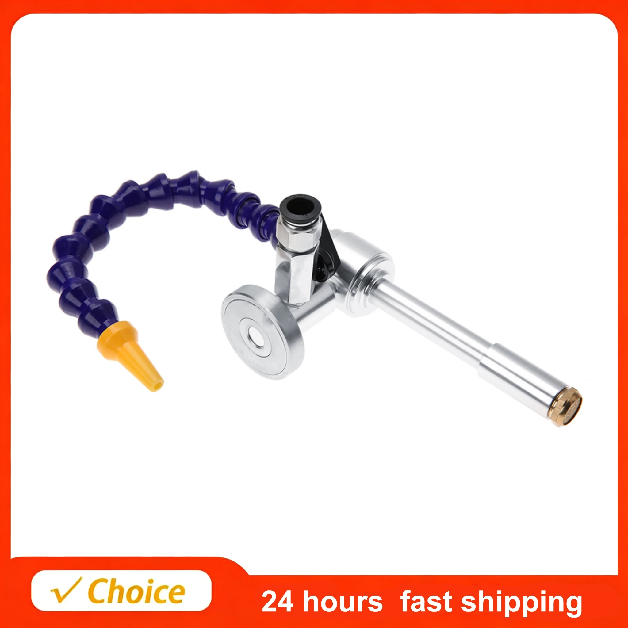Cold Air Gun with Flexible Tube 160MM Vortex Cold Air Gun Dry Cooling Airflow Machine With Insulated Pipe