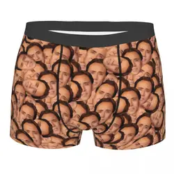 Sexy Male Sexy Nicolas Cage Meme Collage Underwear Boxer Briefs Men Breathable Shorts Panties Underpants