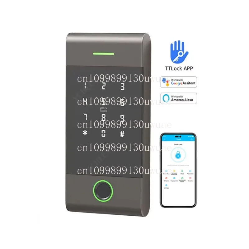 Biometric Fingerprint Waterproof Access Control Products TTlock App Password Access Control System