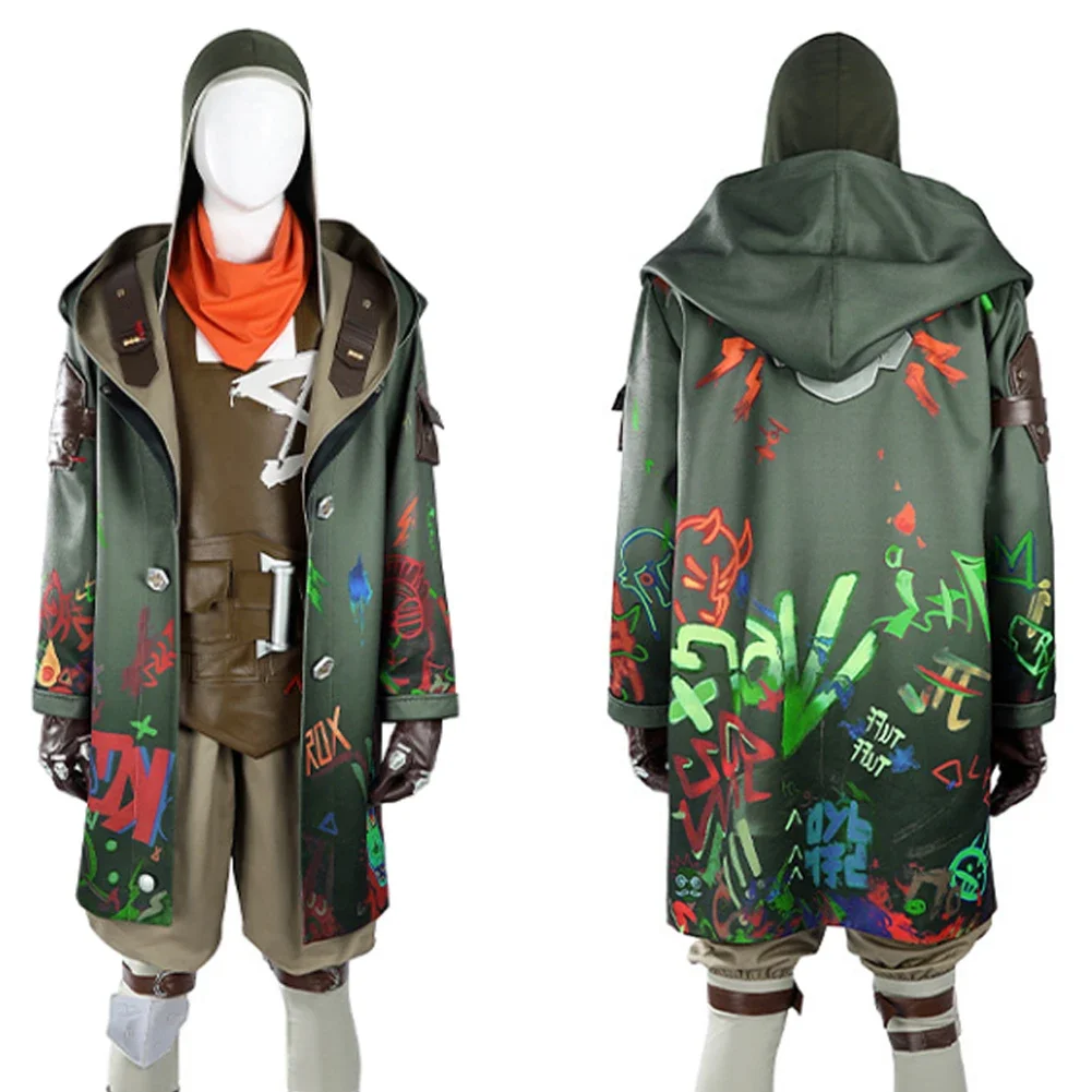 CosplayDisguise Arcane Ekko ملابس تنكرية 2024 لعبة LoL TV 2 زي الكبار الرجال لعب الأدوار الذكور لعب الأدوار فستان بتصميم حالم حتى حفلة C