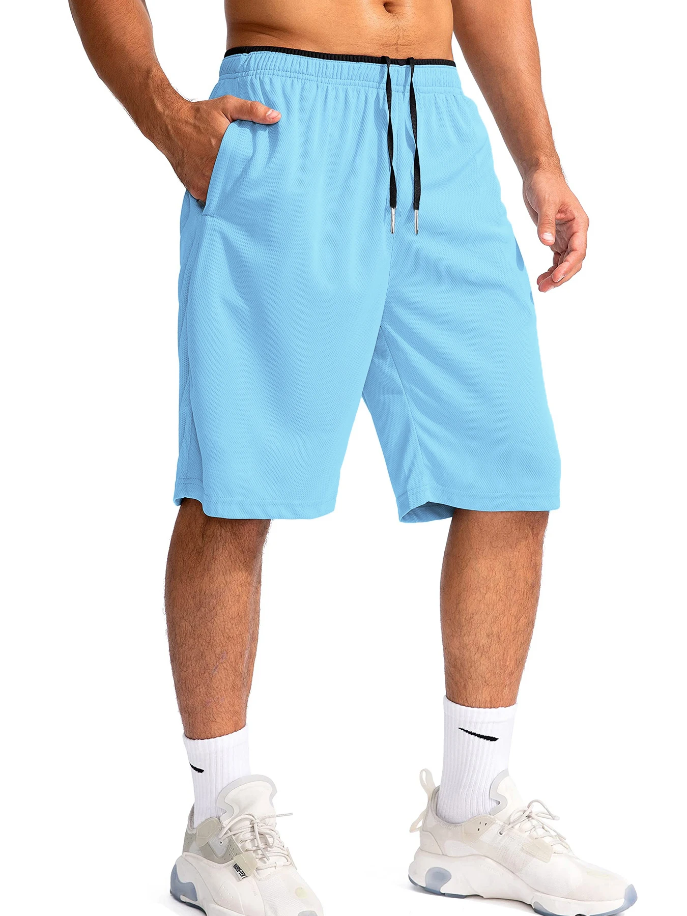 Sommer-Laufshorts für Herren, professionelle Marathon-Sportshorts für Herren, schnelltrocknende Fitness-Sport-Joggingshorts – Detail 7