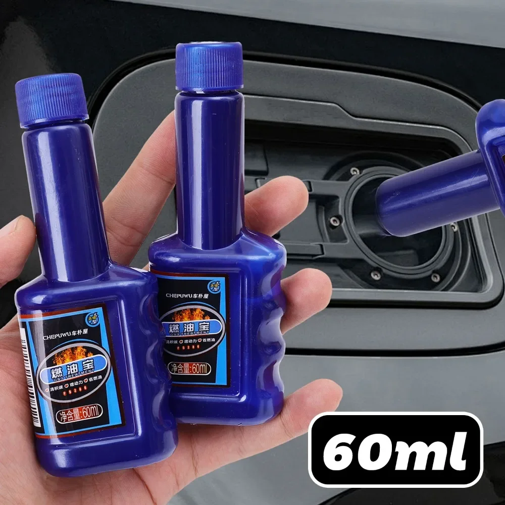 Fuel Treasure Gasoline Additive 2 in 1 Car Engine Three Way Catalytic Converter Cleaning Carbon Removal Agent Fuel Saver Cleaner